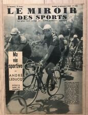 Magazine Le Miroir Des Sports N°1041 Du 13/12/1938 Tour De France Cyclisme d'occasion  Garat