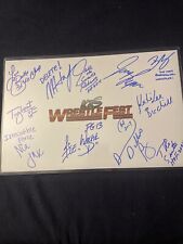 Autographed 12x wrestlefest for sale  East Weymouth