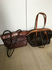 Borsa vintage cuoio usato  Cremona