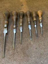 marples wooden handle screwdriver for sale  CHARD