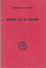 Hymnes paradis ephrem d'occasion  Avignon