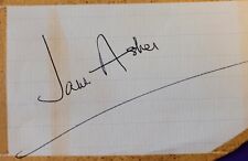 Jane asher autograph for sale  MAIDSTONE
