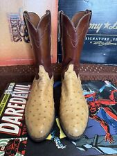 Lucchese ostrich 9.5 for sale  Guadalupe