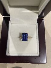 Tanzanite ring octagonal for sale  MARYPORT