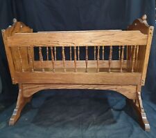 Antiqued pine cradle for sale  Philadelphia