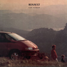 Renault range brochure for sale  WIGAN