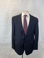 2 pc dark blue stripe suit for sale  Bethel