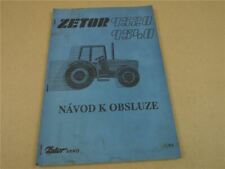 Zetor 9520 9540 Bedienungsanleitung in tschechisch Navod k obsluze 1990 na sprzedaż  Wysyłka do Poland