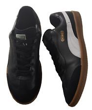 Sapatos Puma 10 Couro Preto King 21 IT Indoor Futsal Samba Soccer Gum Vintage comprar usado  Enviando para Brazil