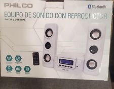 Sistema de estantería de CD Philco Bluetooch con reproducción de CD USB MP3. (Bluetooth) segunda mano  Embacar hacia Argentina