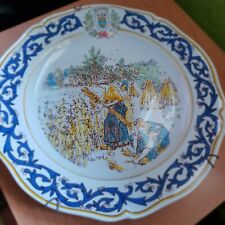 Ancienne assiette collection d'occasion  Athis-Mons