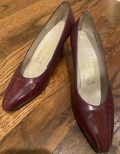 Ferragamo vintage burgundy for sale  Houston