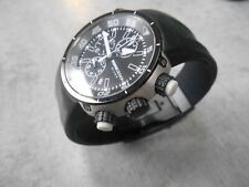 Reloj cronógrafo de buceo Momo Design en negro/blanco números y porras segunda mano  Embacar hacia Mexico