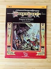 TSR AD&D DRAGONLANCE MODULE DL1 - DRAGONS OF DESESPAIR - 9130 GYGAX D&D RPG comprar usado  Enviando para Brazil