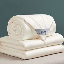 Edredom de seda natural casal queen king algodão cobertor colcha cama  comprar usado  Enviando para Brazil