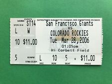 giants spring training ticket for sale  Portland