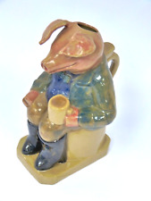 Used, Toby Jug Pig Character Jug Lonkey Moor Pottery 26 CM Height - E61 P801 for sale  Shipping to South Africa