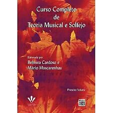 Curso completo de teoria musical e solfejo - Primeiro volume em português comprar usado  Brasil 