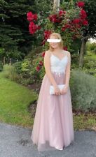 Ballkleid abiball rosé gebraucht kaufen  Gütersloh