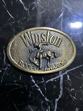 Winston belt buckle for sale  KING'S LYNN