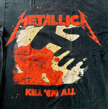 Camiseta Vintage METALLICA Kill 'Em All Réplica 83-84 Tour M Heavy Metal Thrash segunda mano  Embacar hacia Argentina