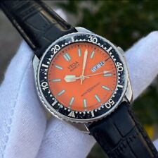 Vintage Citizen Vega Diver Mostrador Laranja 100M Quartzo Relógio Masculino Japão 1408-394551 comprar usado  Enviando para Brazil