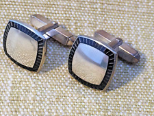 Vintage 'KJD' Silver & Enamel Cufflinks for sale  Shipping to South Africa