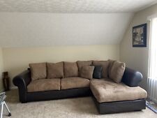 Sectional couch living for sale  Stockbridge