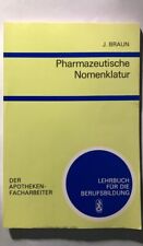Pharmazeutische nomenklatur br gebraucht kaufen  Chemnitz