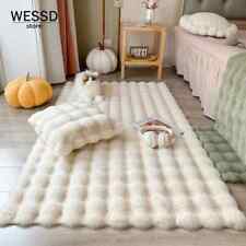 Faux Carpet for Bedroom Hairy Fluffy Mat Washable Area Rug Shaggy Soft for sale  Shipping to South Africa