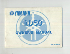 Yamaha rd50 manual for sale  UK