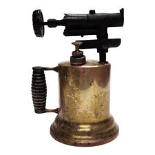 Antique Brass Blow Torch Welding Tool Steam Punk Primitive Industrial Chic Decor for sale  Shipping to South Africa