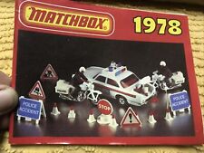 Matchbox 1978 catalogue d'occasion  Méreau
