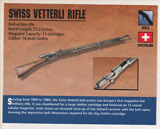 Swiss vetterli rifle for sale  Shipping to United Kingdom