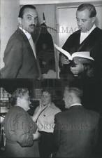 1957 press photo d'occasion  Expédié en Belgium