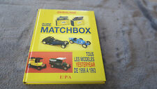 Guide matchbox 1956 d'occasion  Beauvais