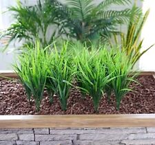 16” Long Grass 6pc Artificial Plastic Plants Home Garden Landscape for sale  Shipping to South Africa