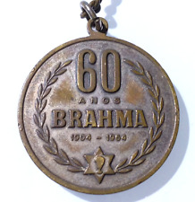 BRAHMA BEER BRASIL ✱ Chaveiro Vintage ~ Comemorativo 60 Anos ~ Porte-Clés 1964 comprar usado  Enviando para Brazil