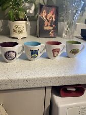Walt Disney World All Four Parks Set Of 4 Espresso Cups for sale  Shipping to South Africa