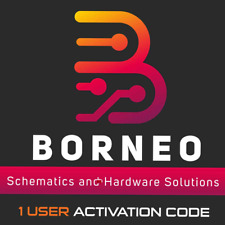 Código de ativação do usuário Borneo Schematics 1 (12 meses), usado comprar usado  Enviando para Brazil