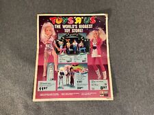 De colección 1986 TOYS R US Catálogo Barbie WWF Lucha Transformers MOTU Juguetes Atari segunda mano  Embacar hacia Mexico