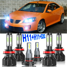 Usado, Farol de LED azul alto baixo + kit de lâmpadas de neblina para Pontiac G6 2005-2007 6X comprar usado  Enviando para Brazil