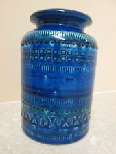 VINTAGE ITALY ART POTTERY VASE - SARDARTIS BITOSSI COPY 1970's for sale  Shipping to South Africa