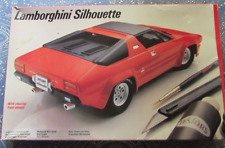 Testors Lamborghini Silhouette 1/24 Scale Model Car Kit Open Box Unbuilt #385 X2 for sale  Shipping to Canada