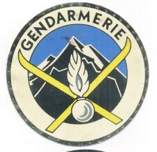 Gendarmerie montagne plastifi� d'occasion  Saint-Etienne-de-Tulmont
