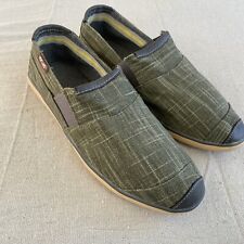 Sapato Slip On Muk Luks Jose Masculino 10 Casual Linho Lona Verde comprar usado  Enviando para Brazil
