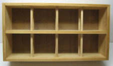 Napa Valley Wooden 96 CD Storage Rack Crate Shelf Organizer 23” x 12” VTG 90s, used for sale  Shipping to South Africa