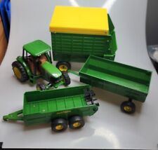 Lote ERTL John Deere trator forragem silagem vagão flare caixa vagão espalhador de estrume comprar usado  Enviando para Brazil