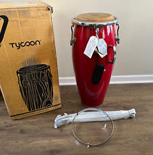 Tycoon MTC-100 C R/S Master Classic Series 10" Red Requinto Conga w Single Stand for sale  Shipping to South Africa