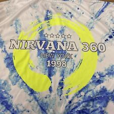 Camiseta Masculina Pequena Club Nirvana 360 Nova York 1998 Poliéster Estilo TieDye comprar usado  Enviando para Brazil